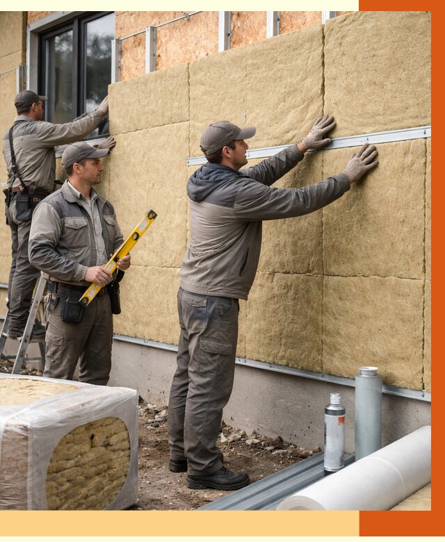 Утепление дома из SIP панелей в Удомле от 6441 руб./м² под ключ | ТепломастерДмл