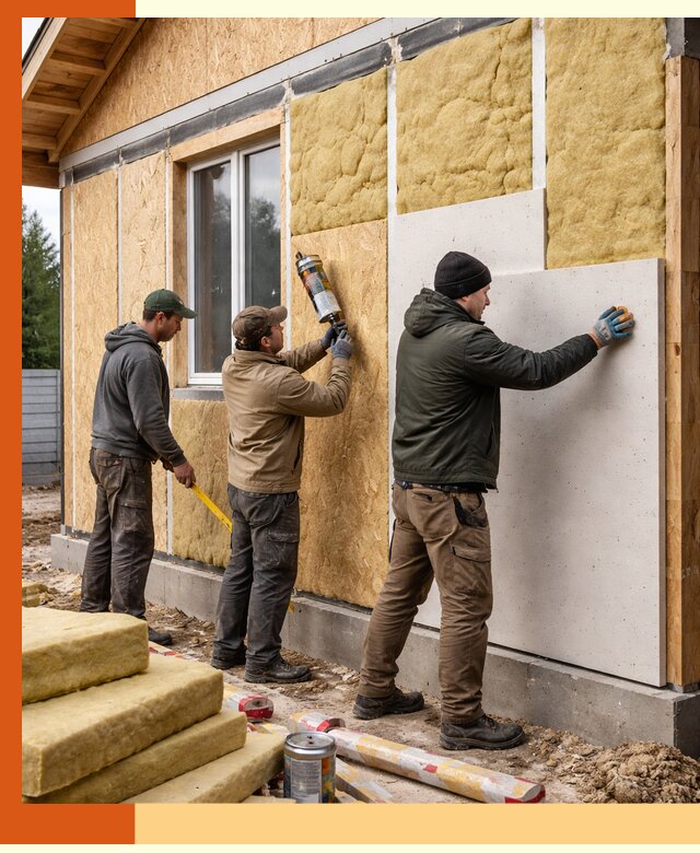 Профессиональное утепление дома из SIP-панелей в Удомле