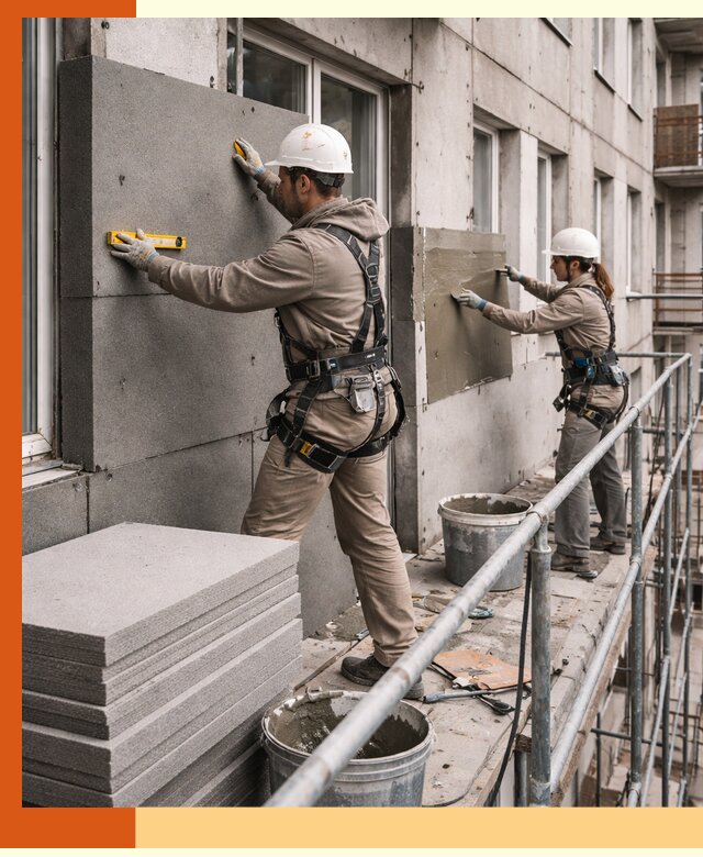 Утепление квартиры снаружи под ключ в Удомле