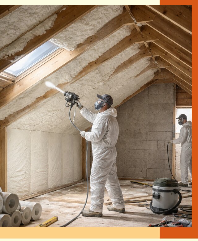 Утепление мансарды ППУ в Удомле от 2857 руб./м² — заказать под ключ | ТепломастерДмл