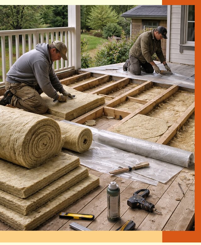 Утепление террасы в Удомле от 4363 руб./м2 — утеплить террасу под ключ | ТепломастерДмл