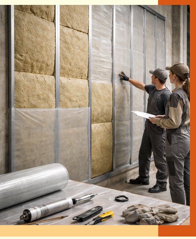 Утепление склада химсырья в Удомле от 4675 руб. под ключ | ТепломастерДмл