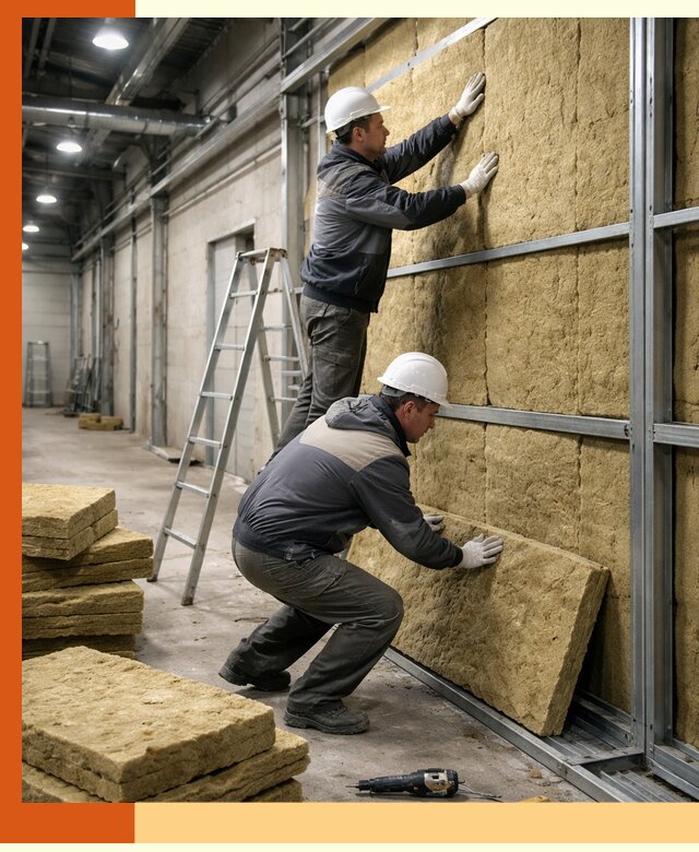 Утепление цеха под ключ в Удомле с гарантией качества