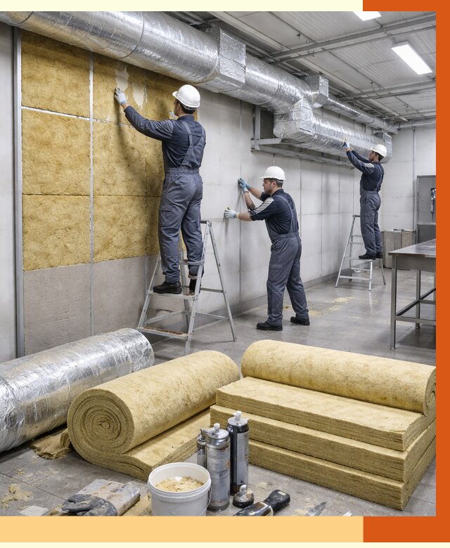 Утепление пищевого цеха в Удомле от 12986 руб./м² — комплексно под ключ | ТепломастерДмл