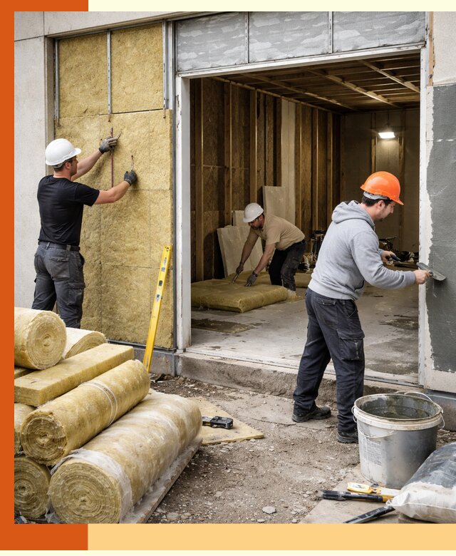 Утепление торгового павильона в Удомле — качественно и энергоэффективно