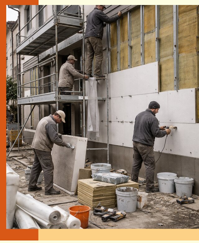 Утепление гостиницы под ключ в Удомле с гарантией качества