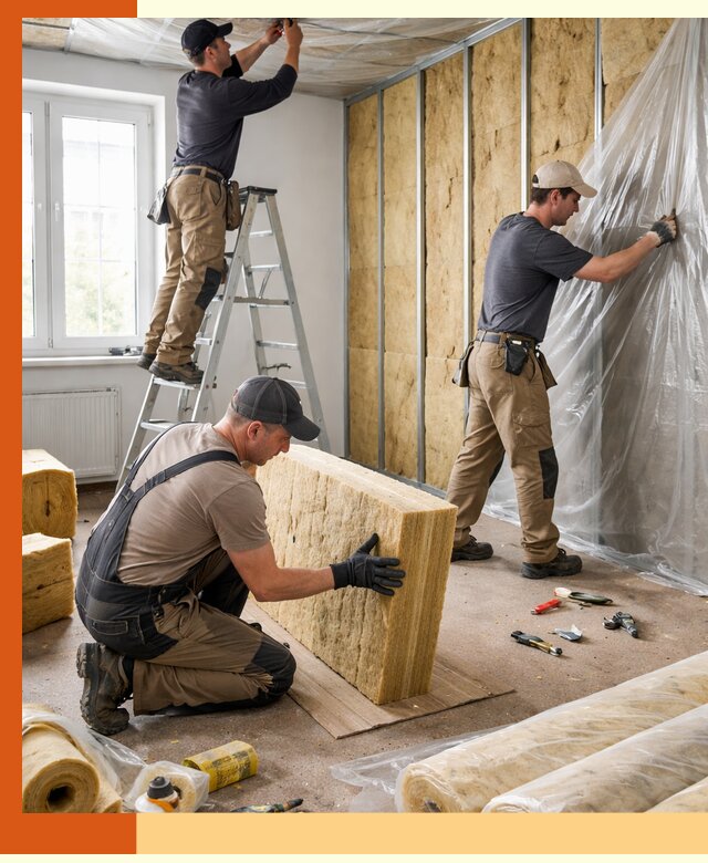 Утепление офисных помещений под ключ в Удомле