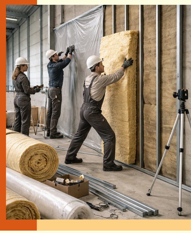 Утепление складского терминала в Удомле профессионально и надёжно