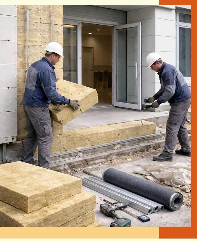 Утепление медицинского центра в Удомле под ключ от 12986 руб./м² | ТепломастерДмл