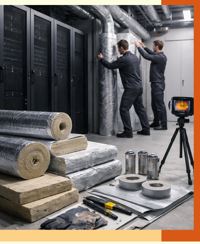 Утепление серверной в Удомле от 8831 руб./м² — комплексно под ключ | ТепломастерДмл