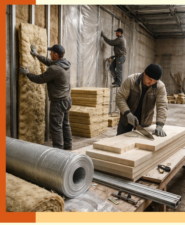 Утепление торгового склада в Удомле с энергоэффективными решениями