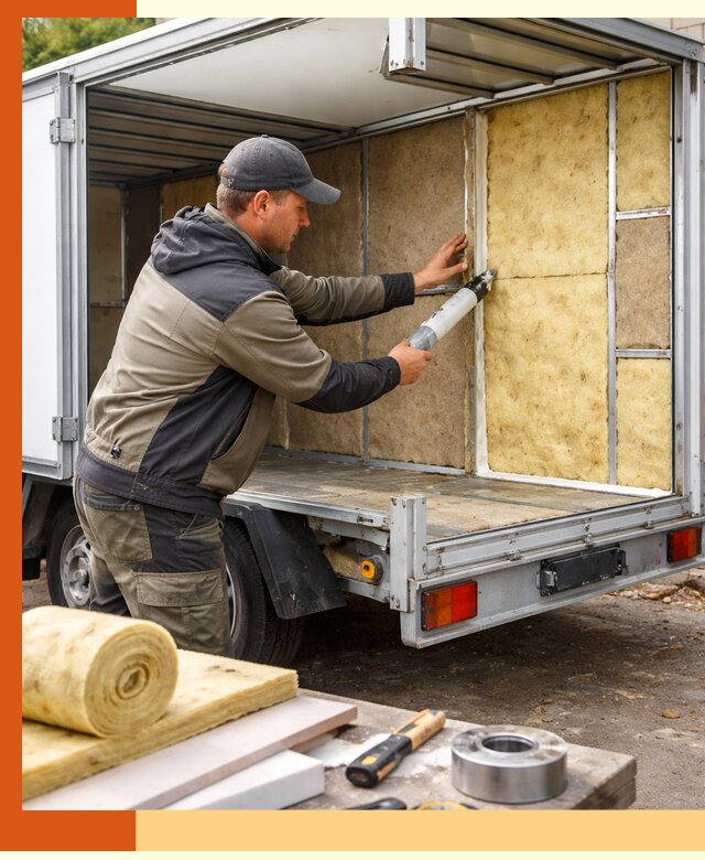 Профессиональное утепление прицепа в Удомле для любых условий