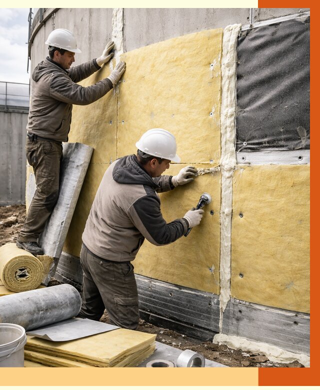 Утепление резервуара в Удомле от 28570 руб/м2 — монтаж ППУ и комплекс под ключ | ТепломастерДмл