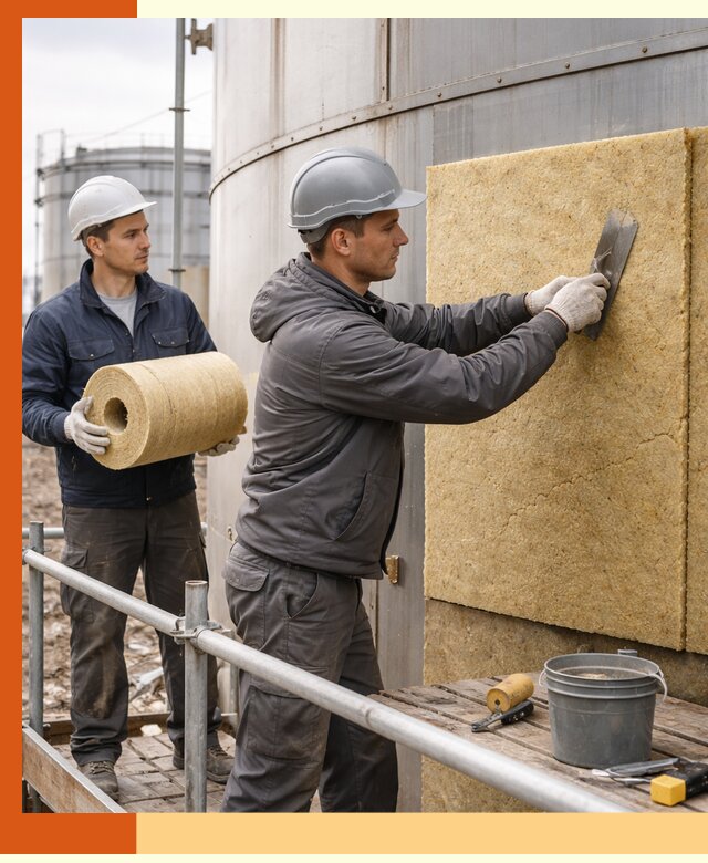 Профессиональное утепление резервуара и теплоизоляция в Удомле