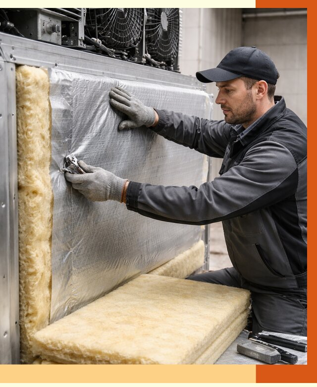 Утепление холодильного агрегата в Удомле от 8831 руб. под ключ | ТепломастерДмл