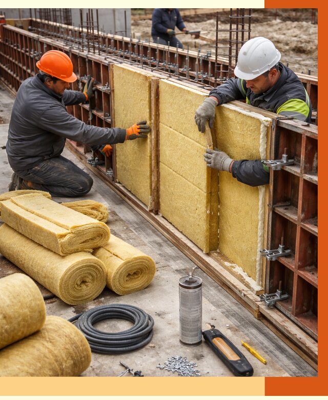 Теплоизоляция опалубки в Удомле от 7480 руб. за м2 — услуги и монтаж | ТепломастерДмл