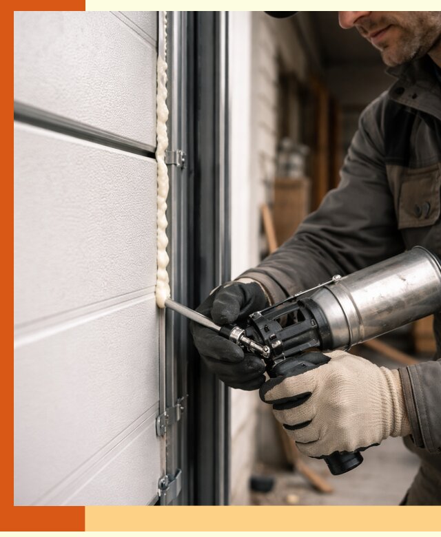 Заполнение пустот ворот в Удомле профессионально и герметично