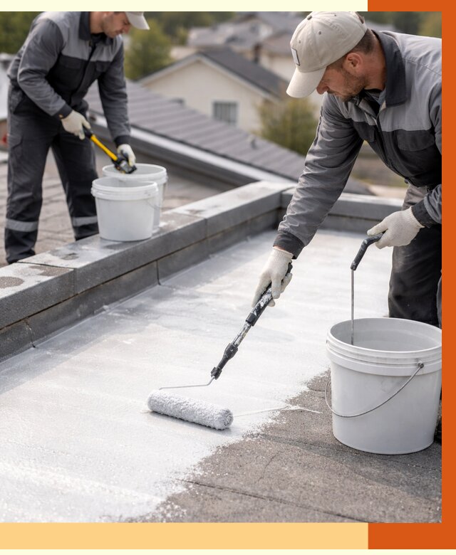 Утепление кровли жидкой теплоизоляцией в Удомле от 2234 руб./м2 | ТепломастерДмл