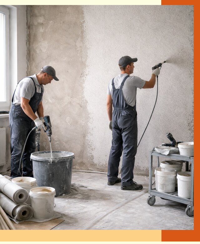 Утепление стен жидкой теплоизоляцией в Удомле от 4363 руб/м² | ТепломастерДмл