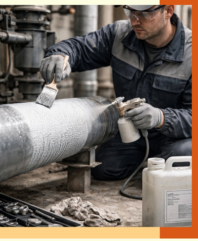 Утепление оборудования жидкой теплоизоляцией в Удомле от 4675 руб. | ТепломастерДмл