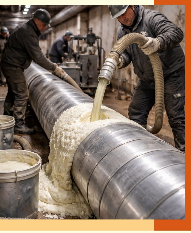 Утепление теплотрассы жидкой теплоизоляцией в Удомле от 4363 руб. | ТепломастерДмл