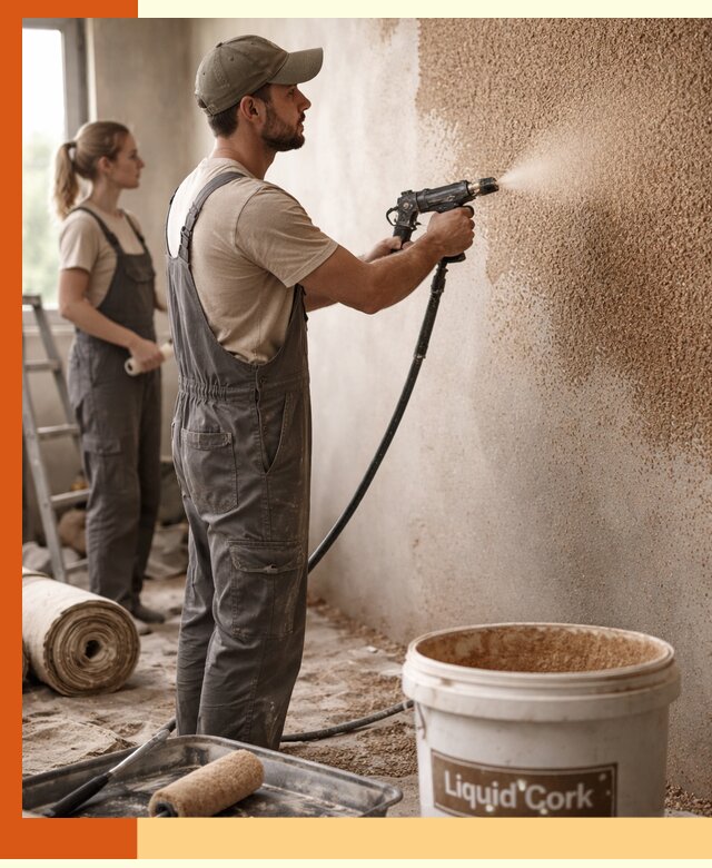 Утепление стен жидкой пробкой в Удомле эффективное и долговечное