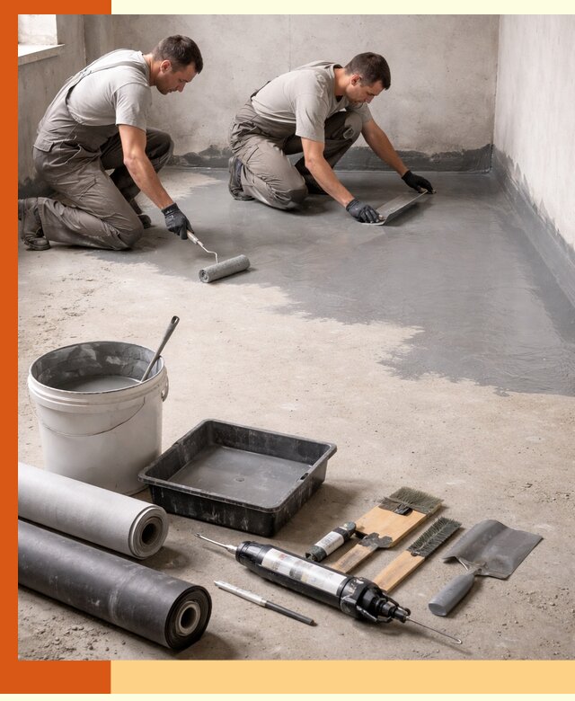 Гидроизоляция пола в Удомле — надежная защита от влаги и протечек