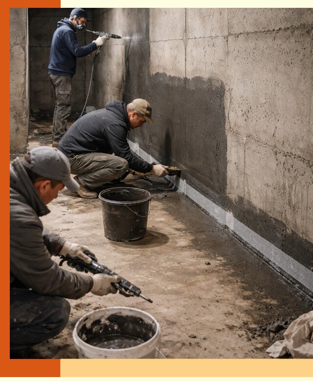 Гидроизоляция подвала в Удомле — комплексная защита от влаги