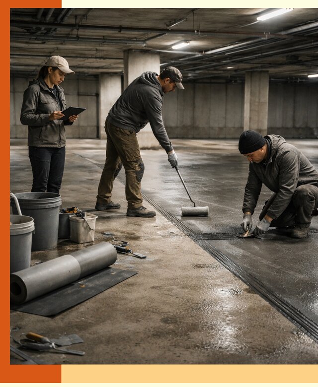 Гидроизоляция паркинга в Удомле: качественная защита зданий