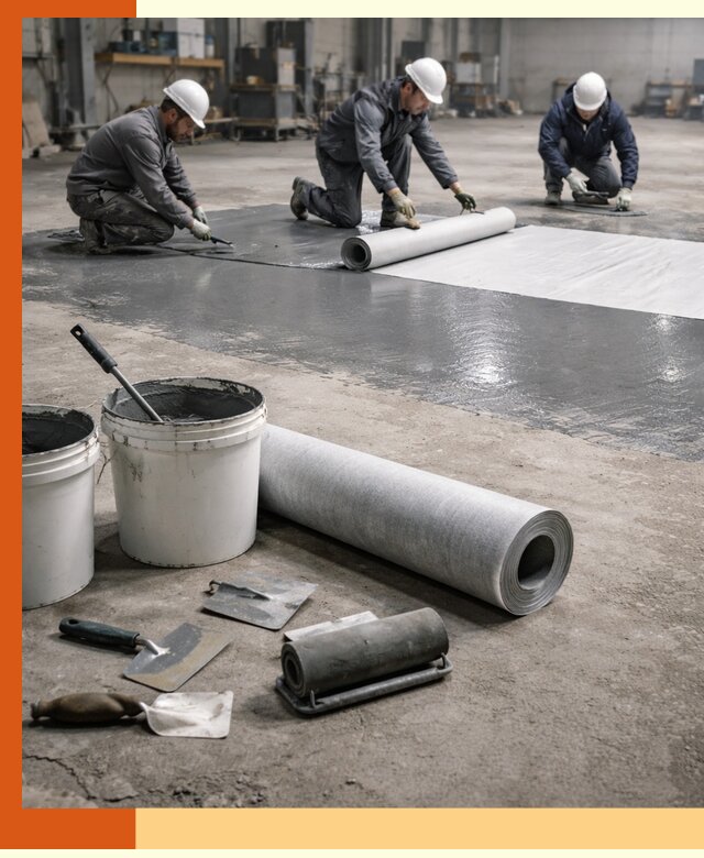 Гидроизоляция промышленного пола в Удомле — защита и долговечность