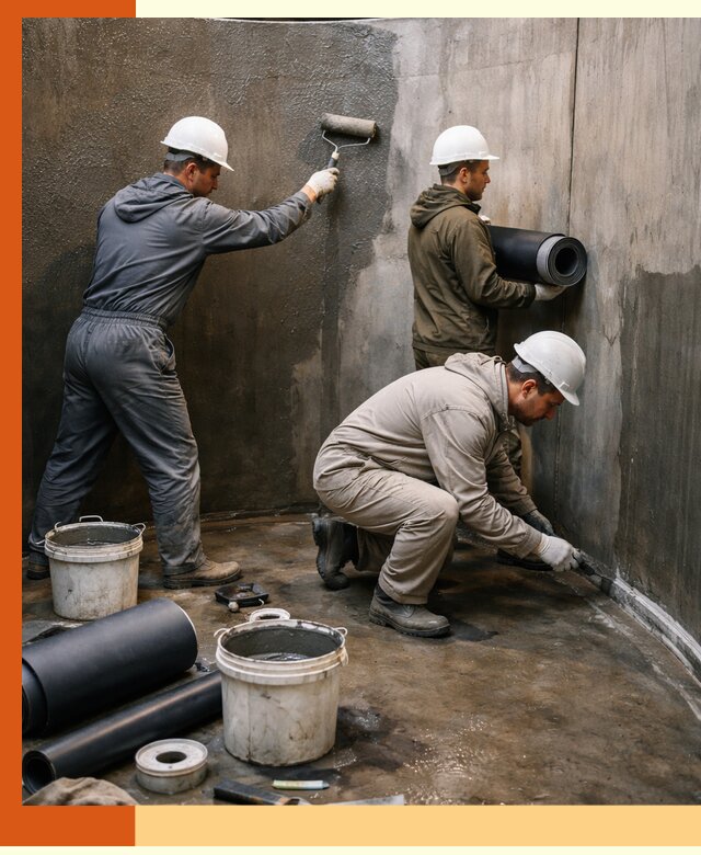 Гидроизоляция резервуара профессионально в Удомле