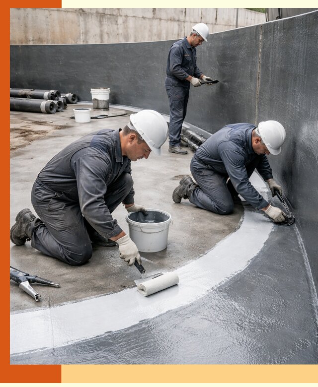 Гидроизоляция резервуара для топлива в Удомле