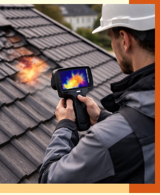 Тепловизионное обследование кровли в Удомле от 4675 руб. — ТепломастерДмл под ключ