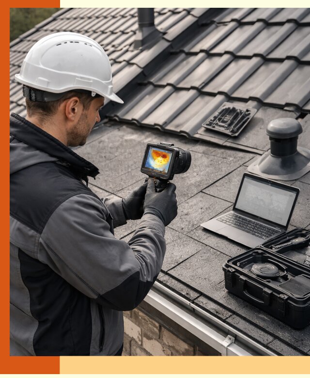 Тепловизионное обследование кровли в Удомле для выявления дефектов
