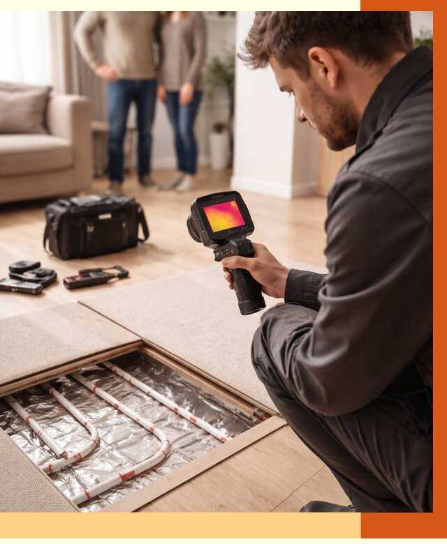 Тепловизионное обследование теплого пола в Удомле от 4675 руб. — ТепломастерДмл