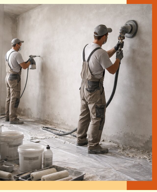 Подготовка поверхности под напыление в Удомле от 1247 руб. — ТепломастерДмл