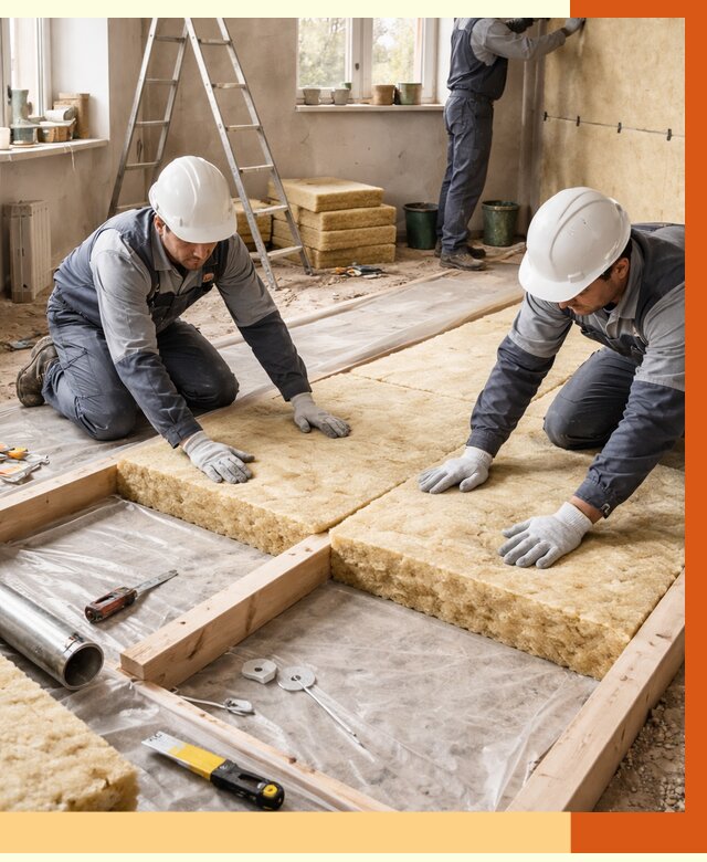 Восстановление теплоизоляции в Удомле от 8831 руб. — ремонт утепления под ключ | ТепломастерДмл