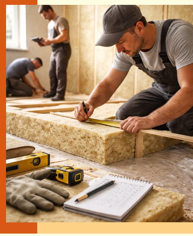 Расчет толщины утеплителя для зданий и помещений в Удомле