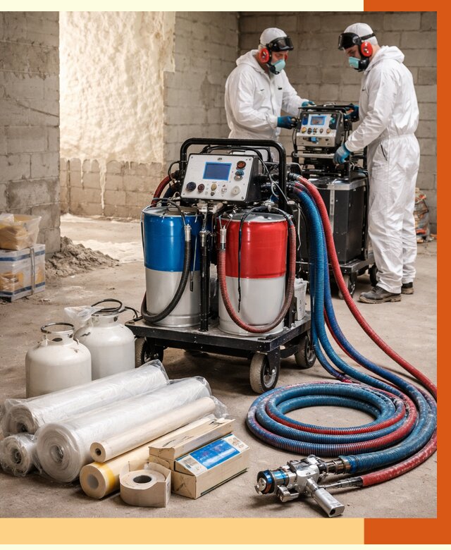 Аренда установки для напыления ППУ в Удомле от 36362 руб. | ТепломастерДмл