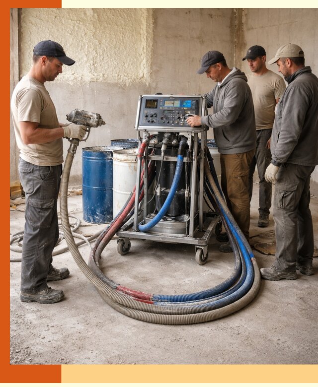 Аренда установки для напыления ППУ в Удомле на выгодных условиях